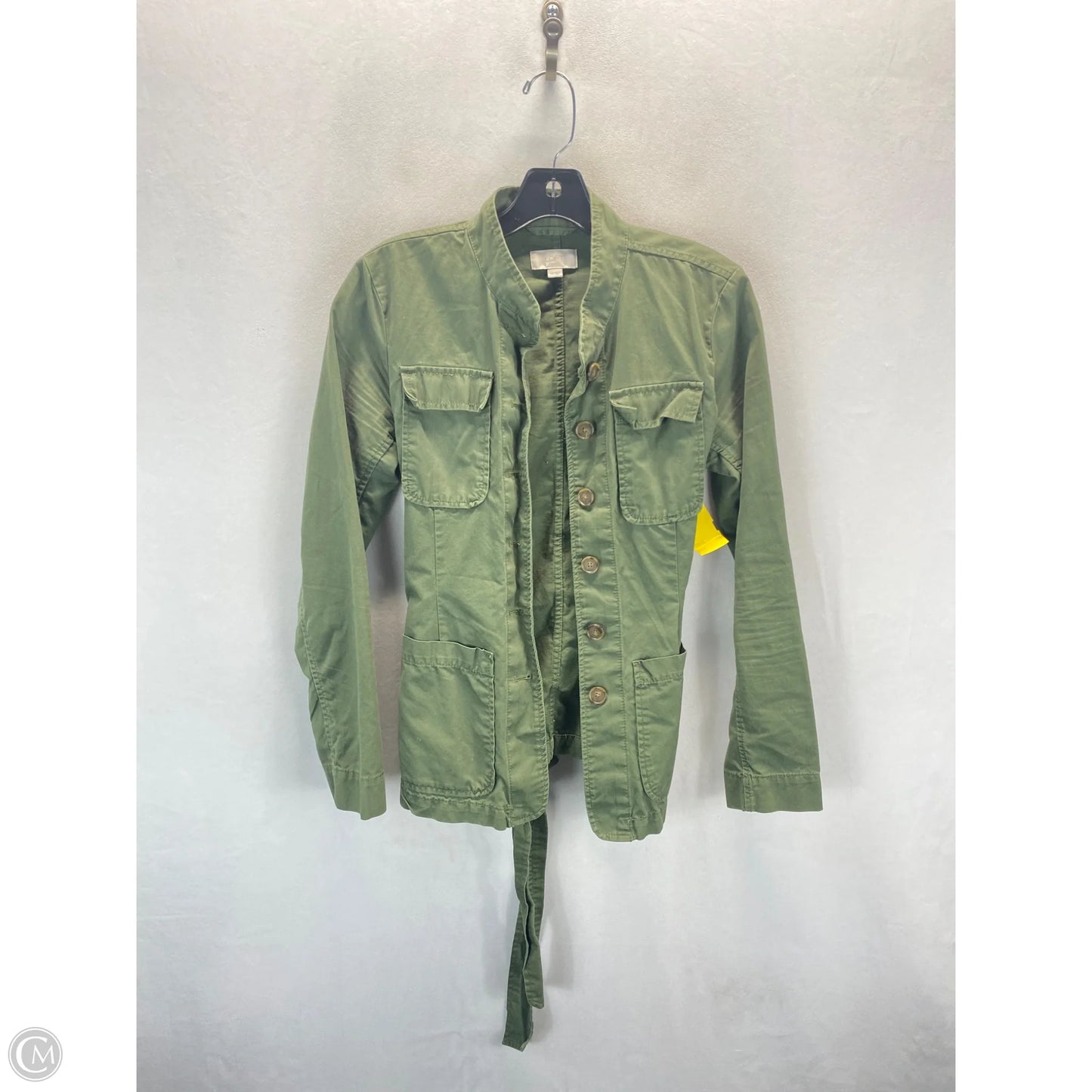 Jacket Other By Loft O In Olive, Size: Xs