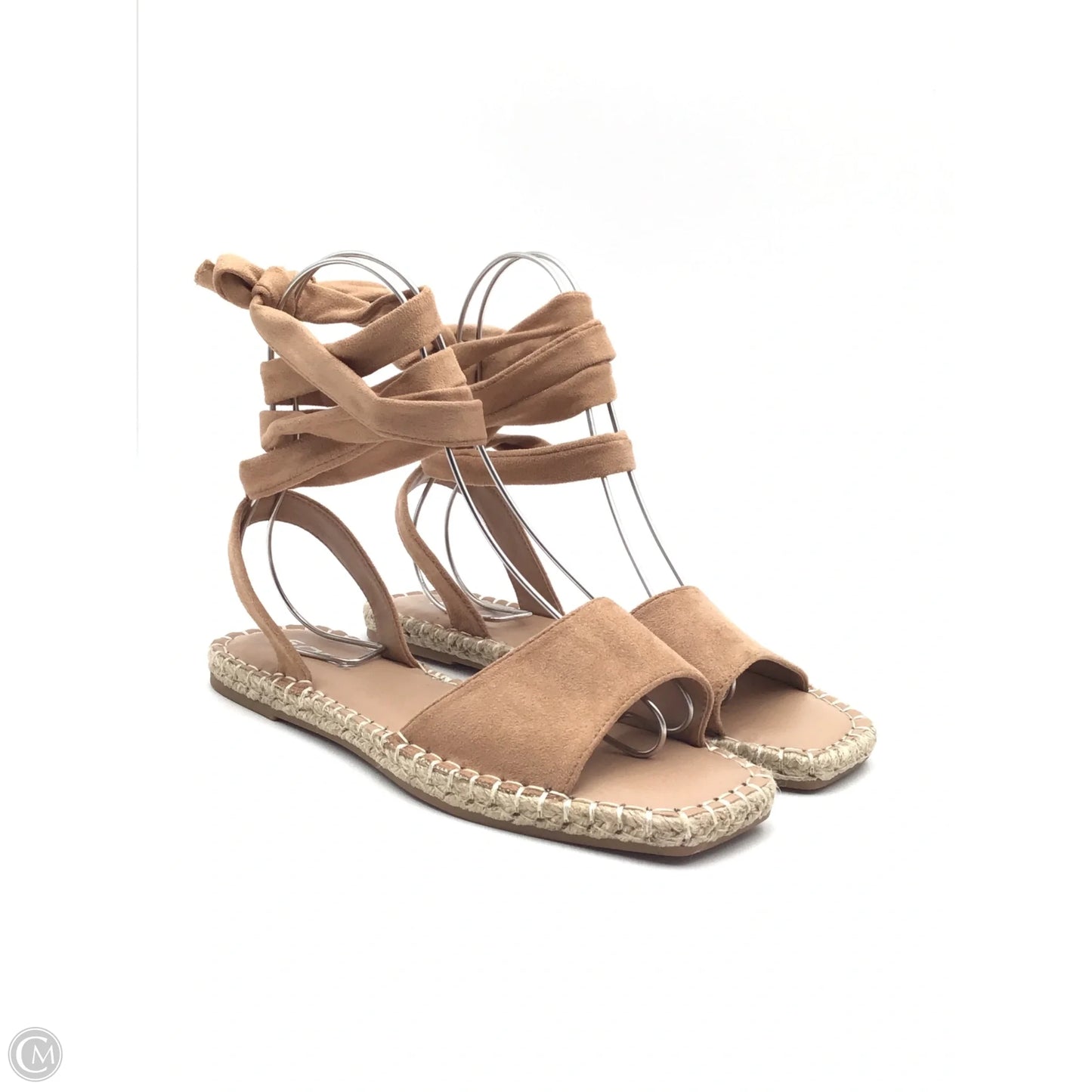 Sandals Flats By Soda In Tan, Size: 7