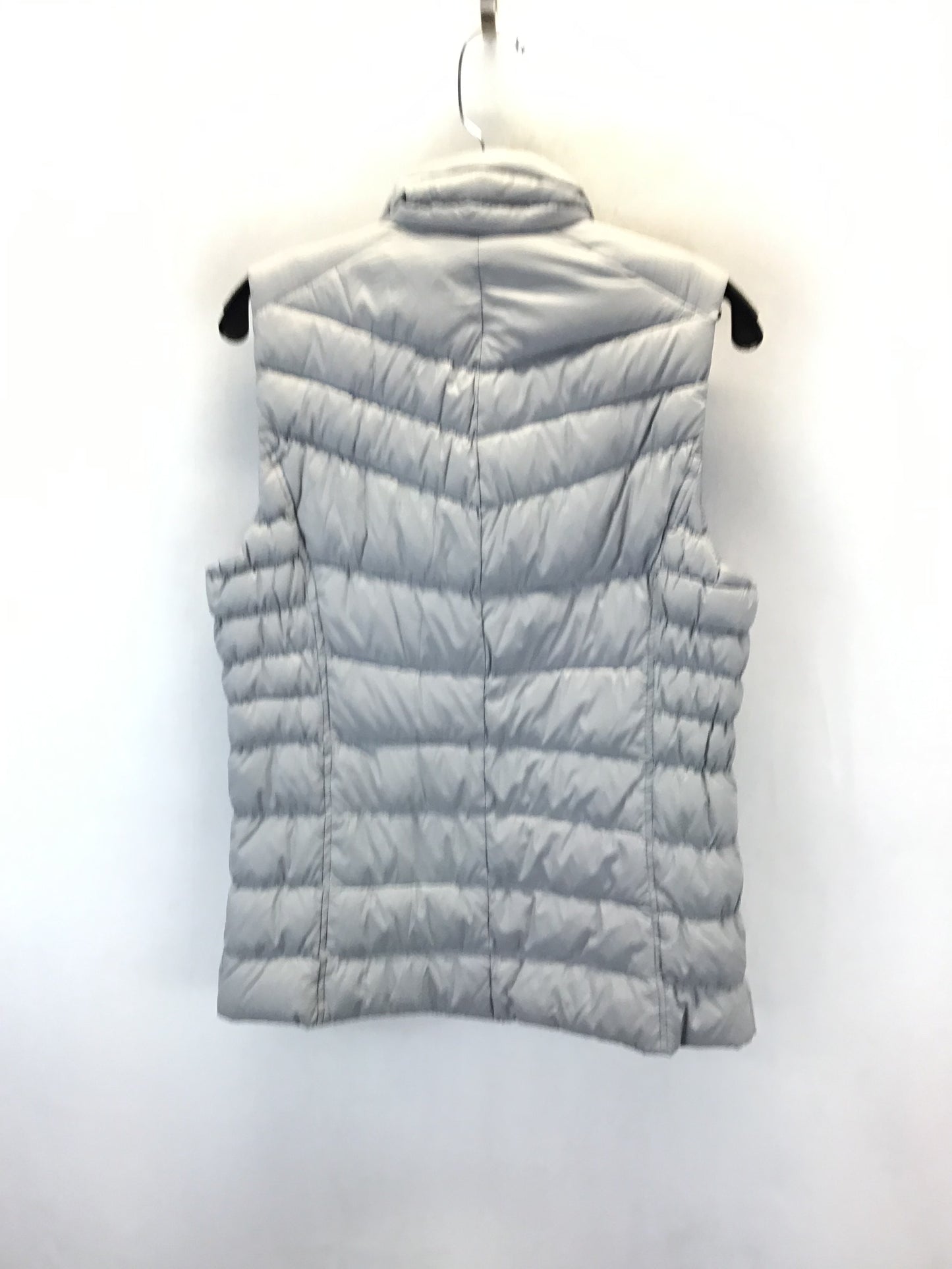 Vest Puffer & Quilted By Zero Xposure In Grey, Size: M