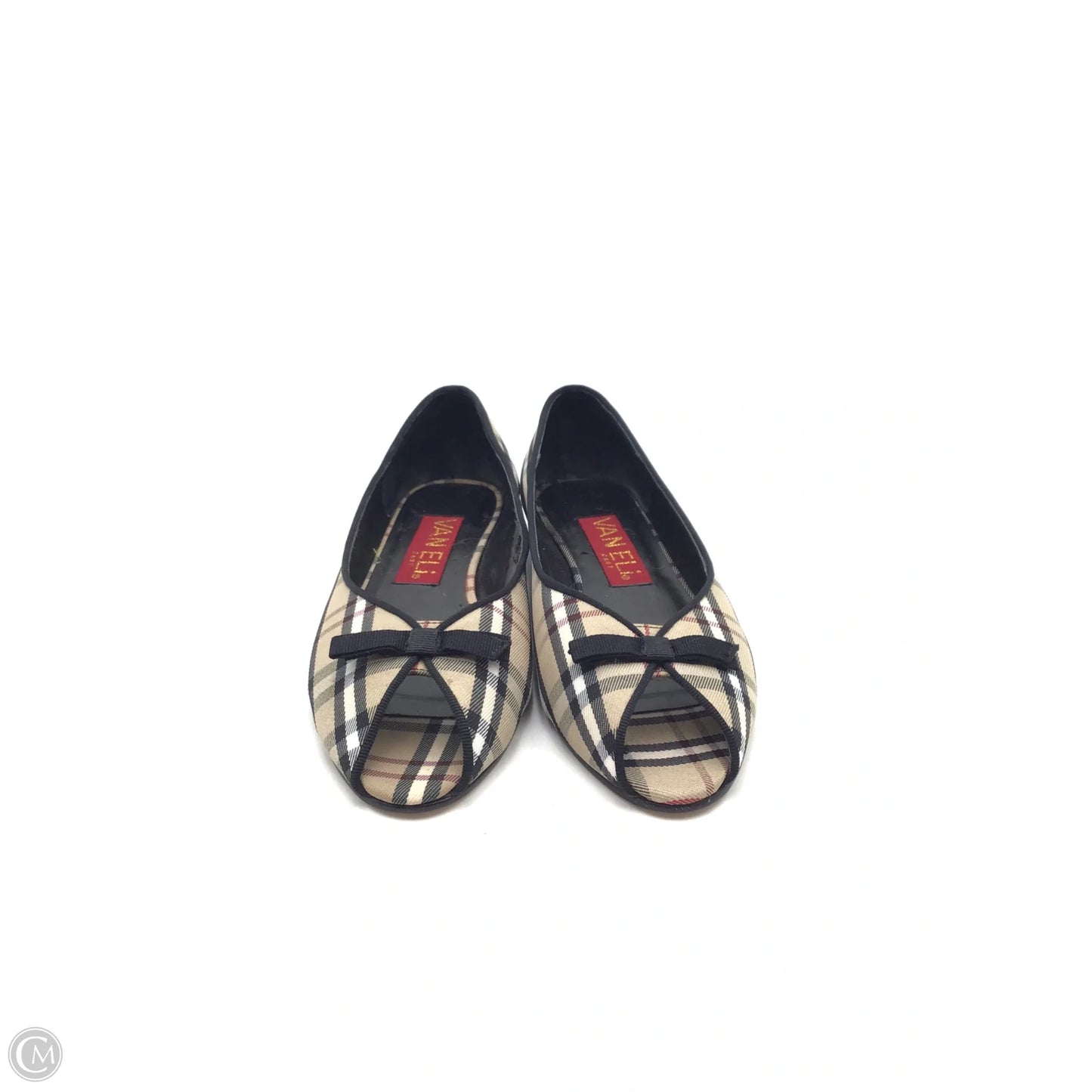 Shoes Flats By Vaneli In Plaid Pattern, Size: 7