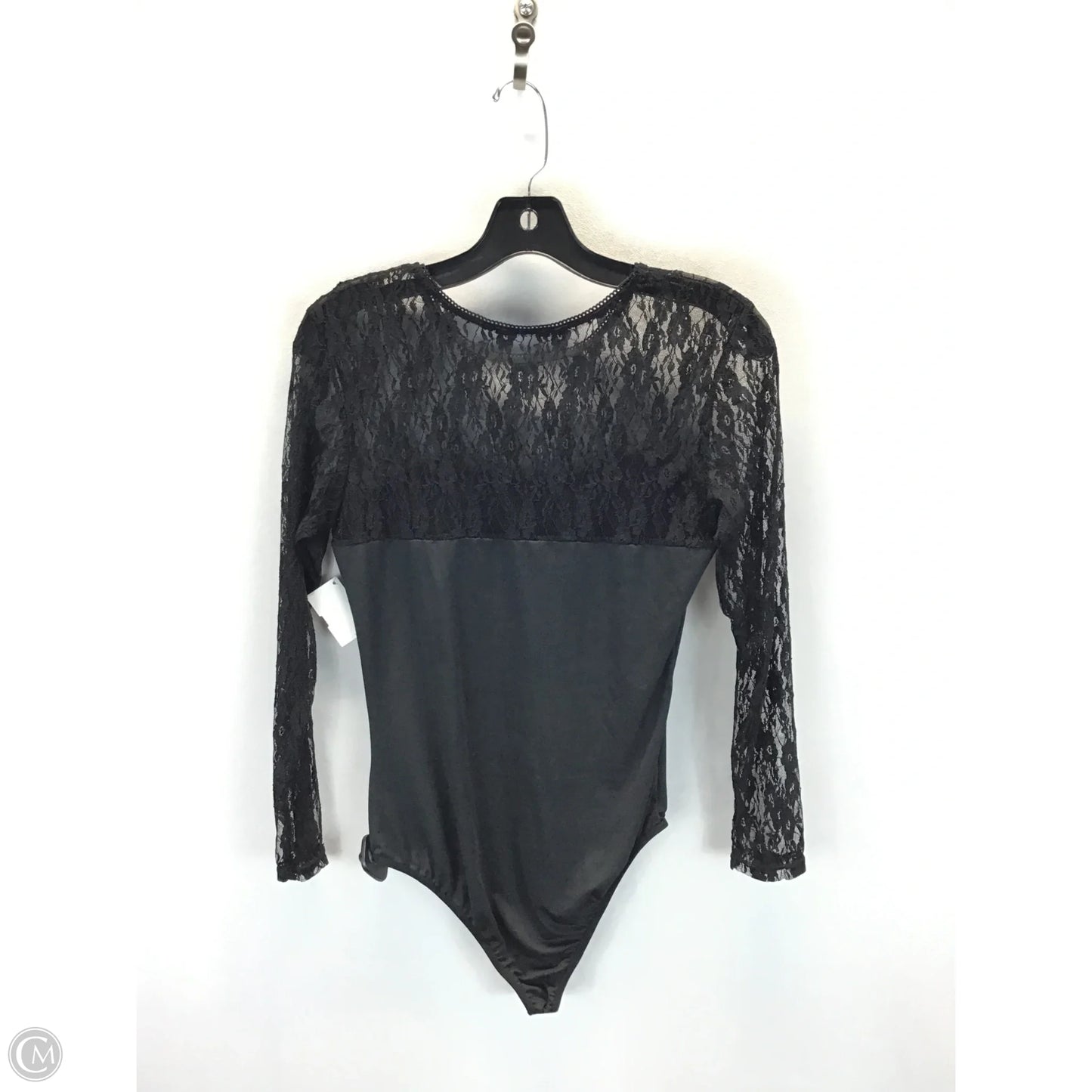 Bodysuit By Clothes Mentor In Black, Size: 10
