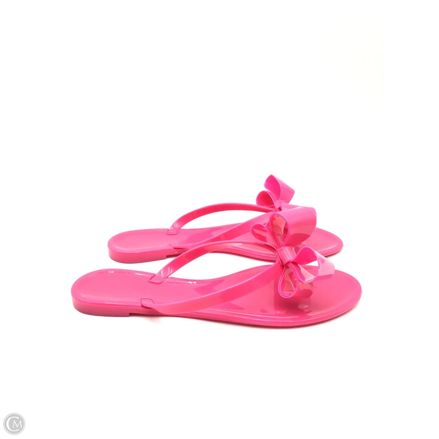 Sandals Flip Flops By Clothes Mentor In Pink, Size: 9