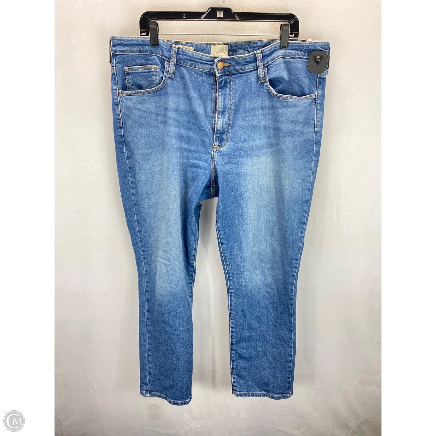 Jeans Skinny By Universal Thread In Blue Denim, Size: 18