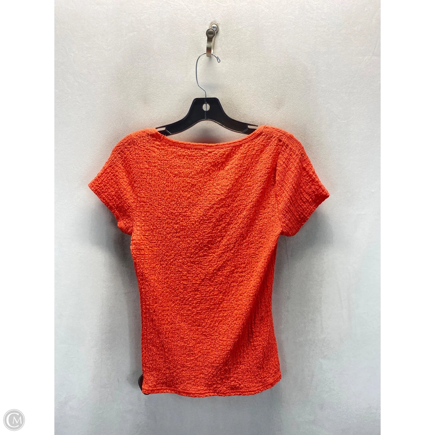 Top Short Sleeve By Old Navy In Orange, Size: S
