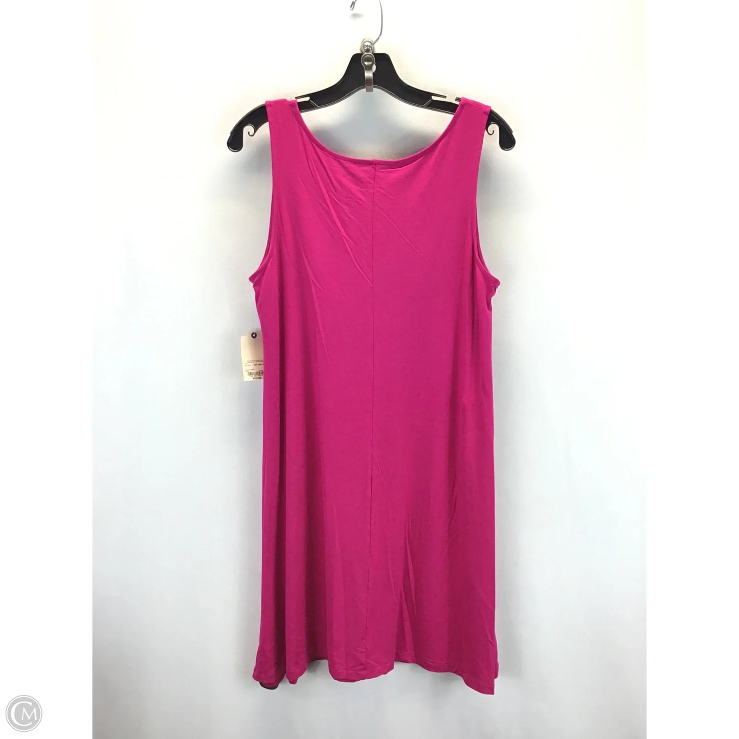 Dress Casual Midi By St Johns Bay In Pink, Size: M