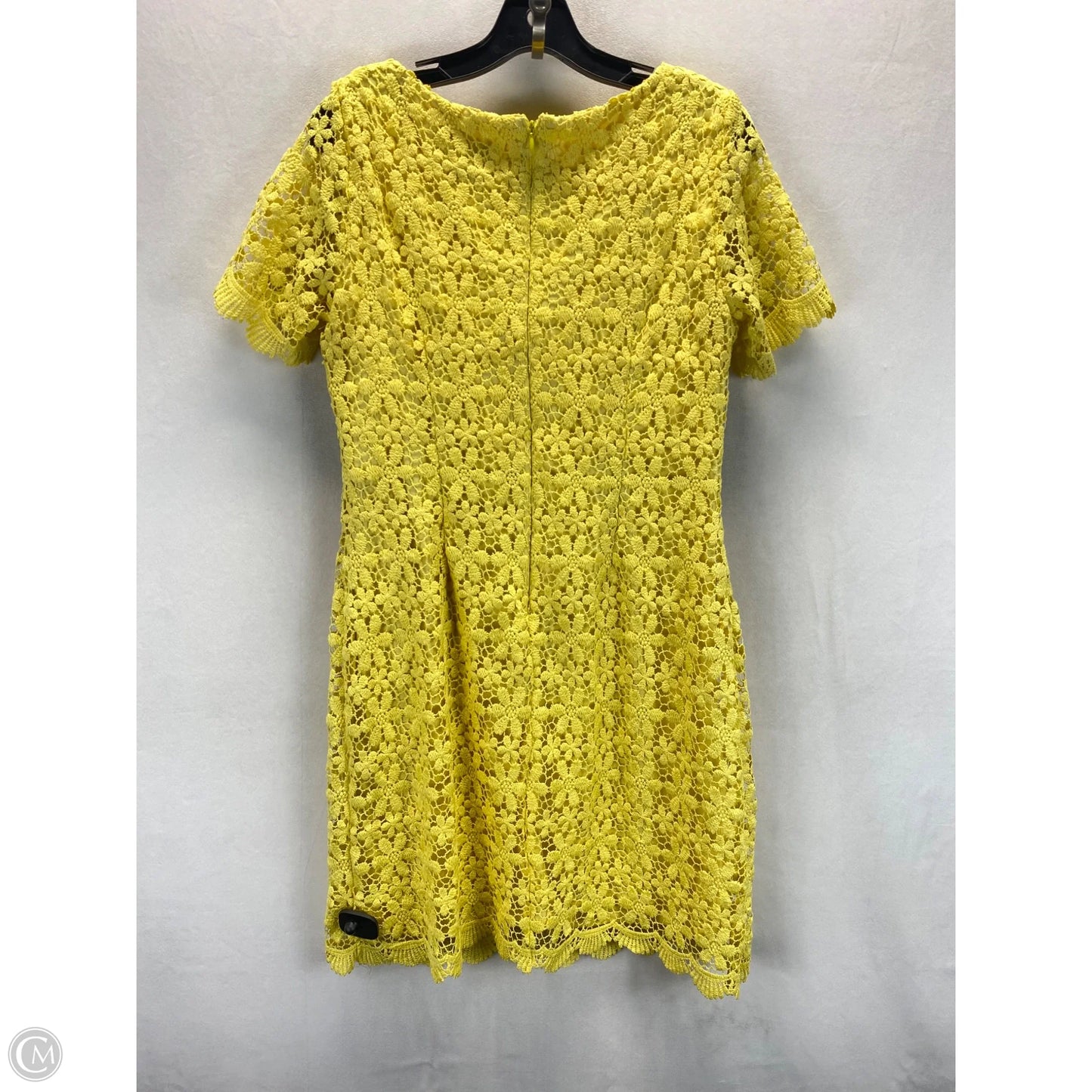 Dress Casual Short By Jessica Howard In Yellow, Size: 10