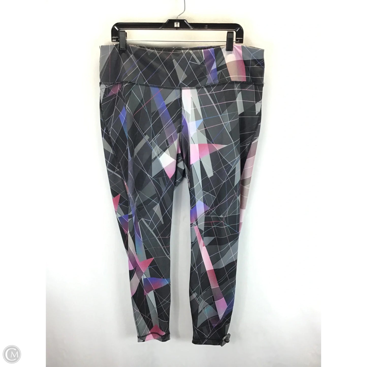 Athletic Leggings By Zelos In Multi-colored, Size: 2x