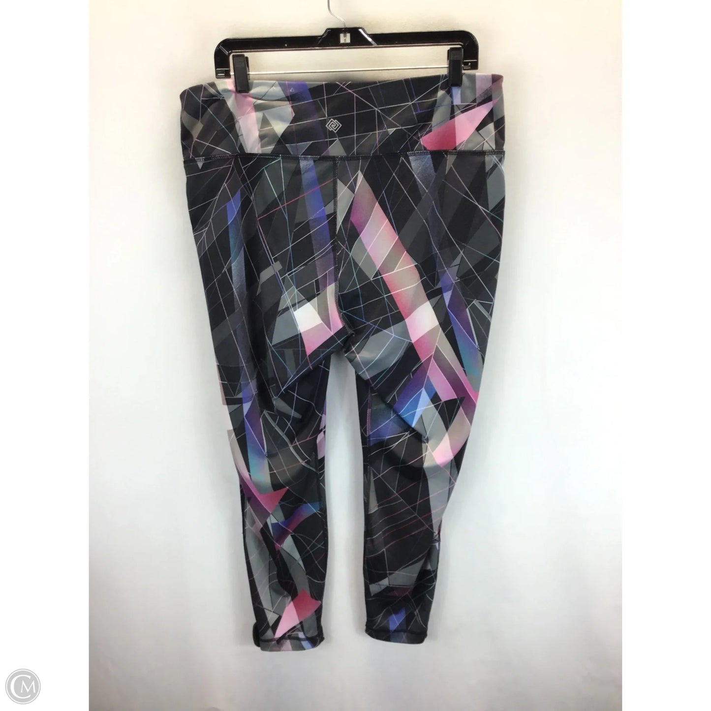 Athletic Leggings By Zelos In Multi-colored, Size: 2x