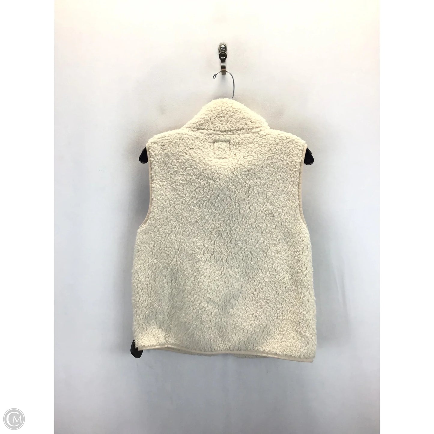 Vest Faux Fur & Sherpa By So In Cream, Size: M