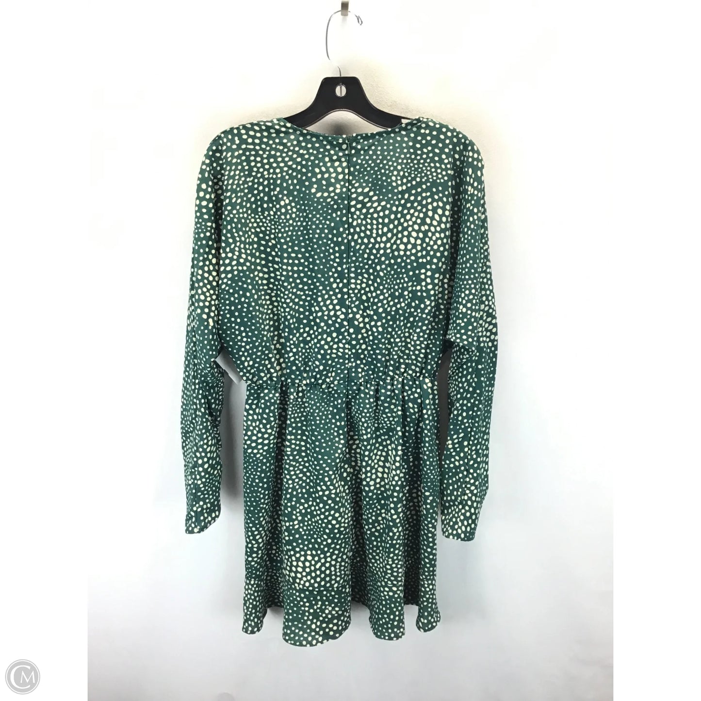 Dress Casual Short By Ax Armani In Green & White, Size: 12