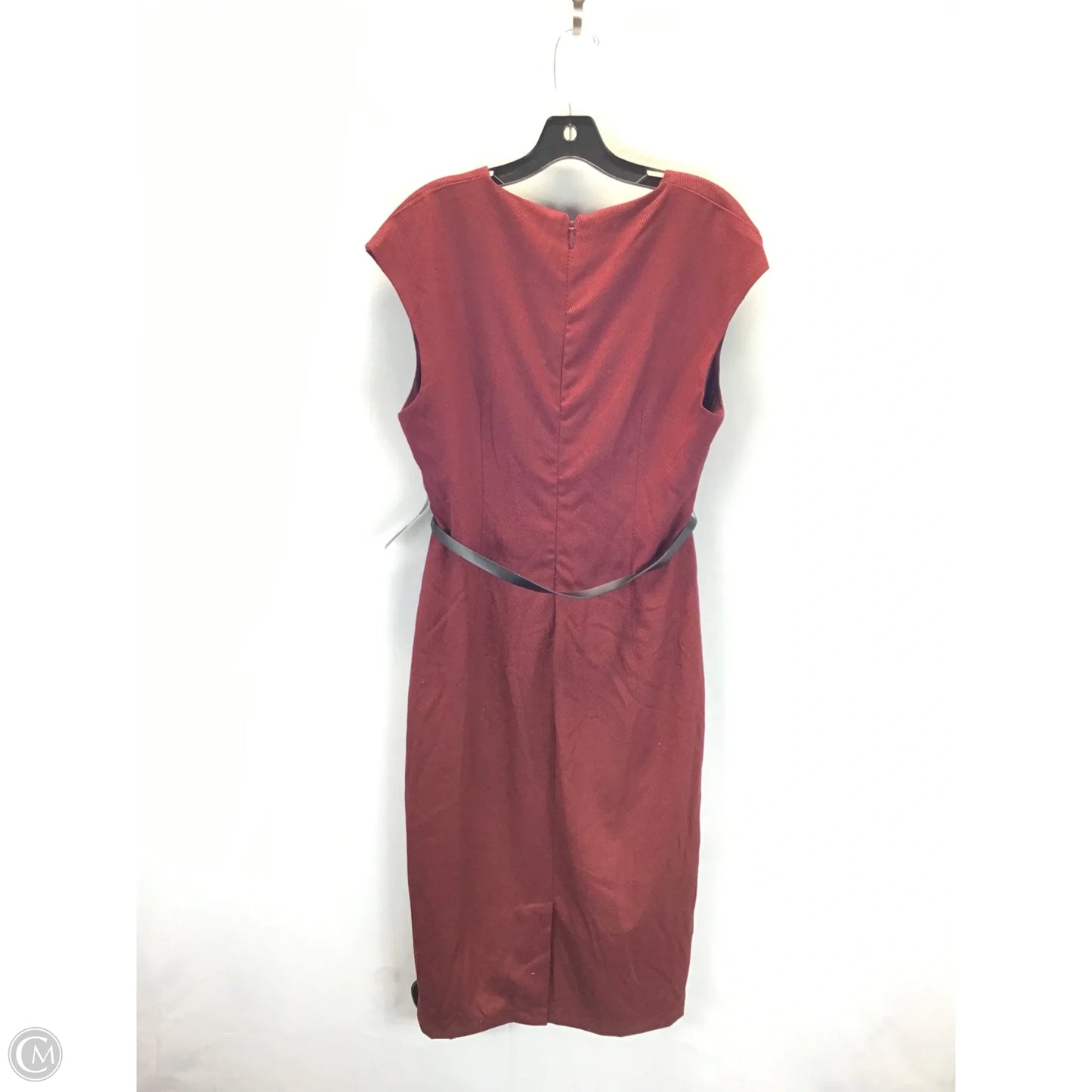 Dress Work By New York And Co In Black & Red, Size: 14