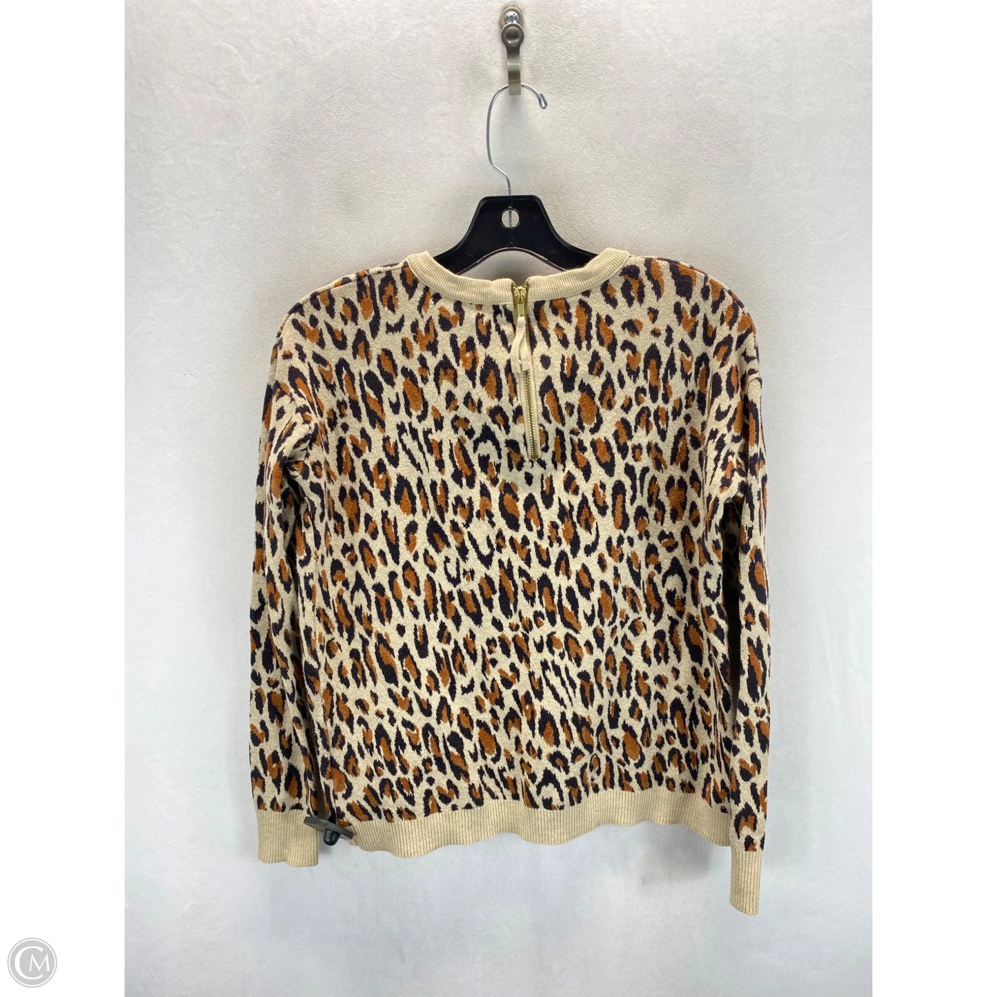 Sweater By H&m In Leopard Print, Size: Xs