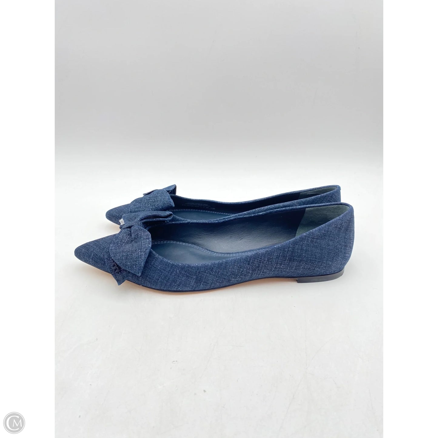 Shoes Designer By Tory Burch In Blue Denim, Size: 9.5