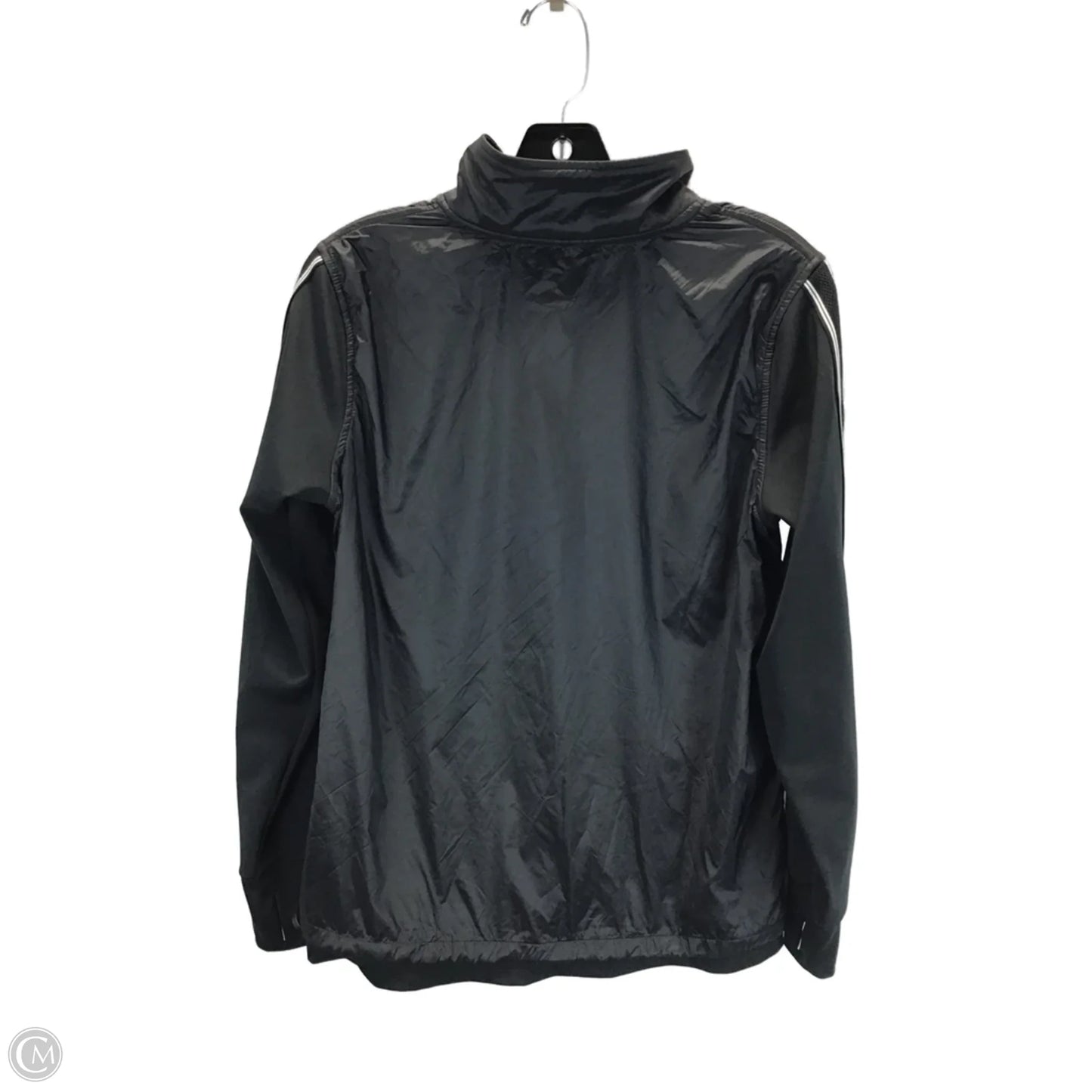 Athletic Jacket By Tangerine In Black & White, Size: M