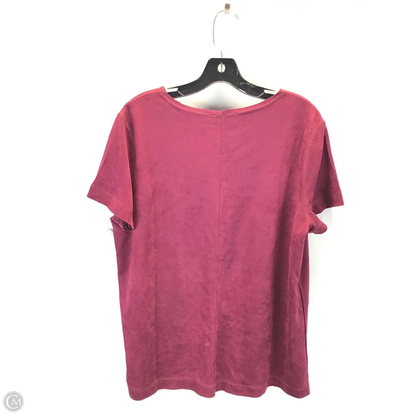 Top Short Sleeve By Clothes Mentor In Red, Size: Xl