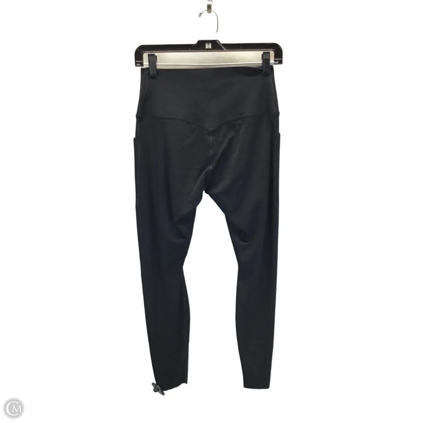 Athletic Leggings By Nike Apparel In Black, Size: M