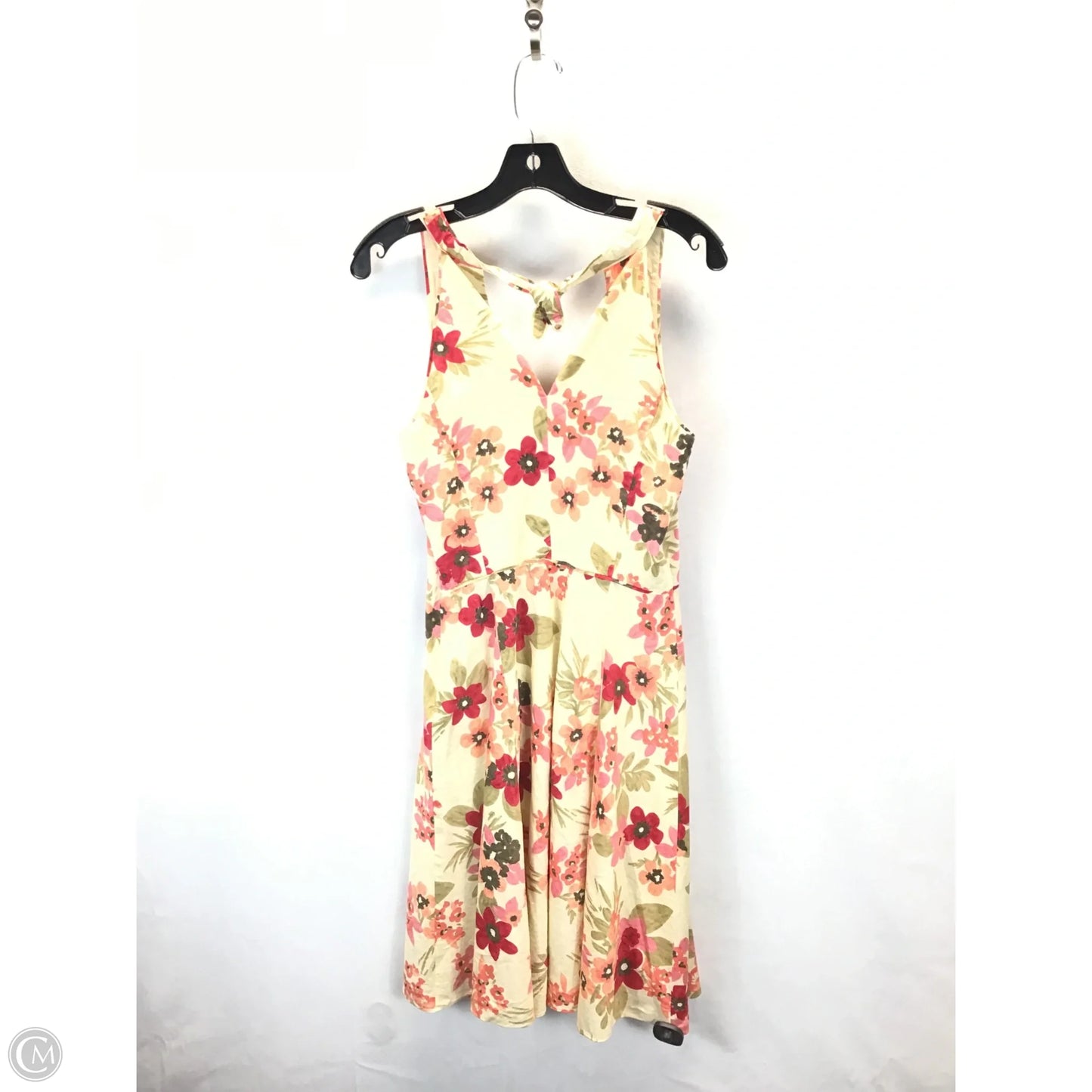 Dress Casual Midi By Loft In Floral Print, Size: 6