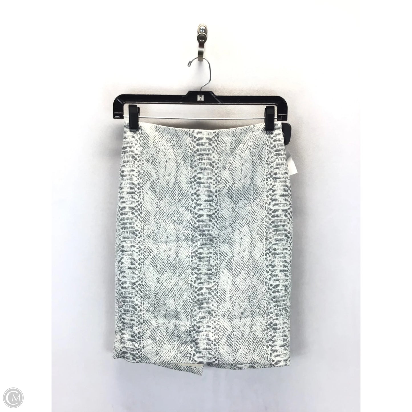 Skirt Midi By Ann Taylor In Snakeskin Print, Size: 0p