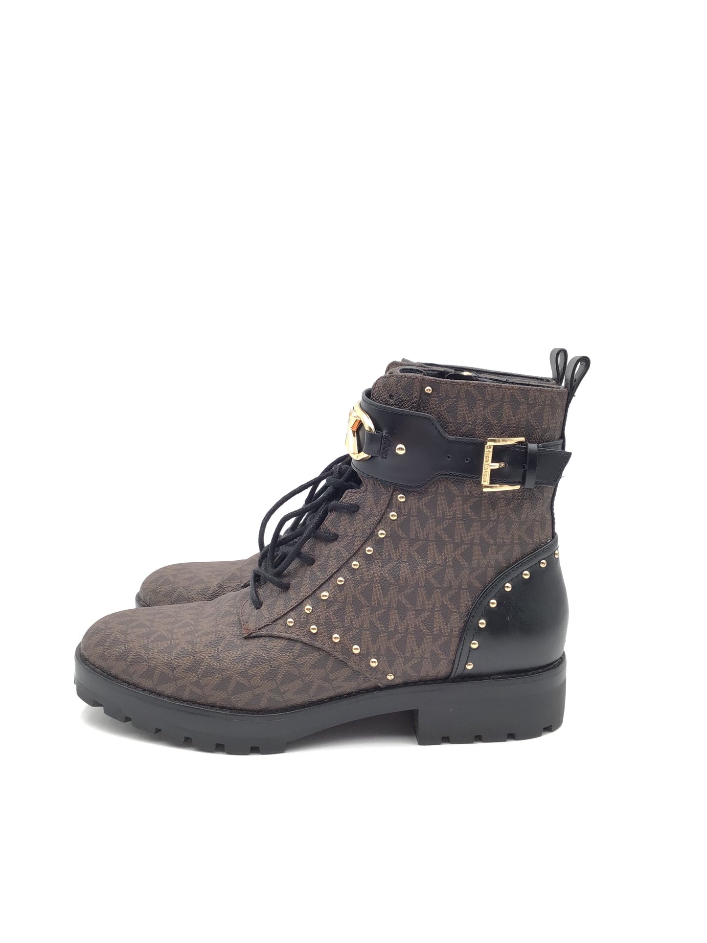Boots Designer By Michael Kors In Brown, Size: 10