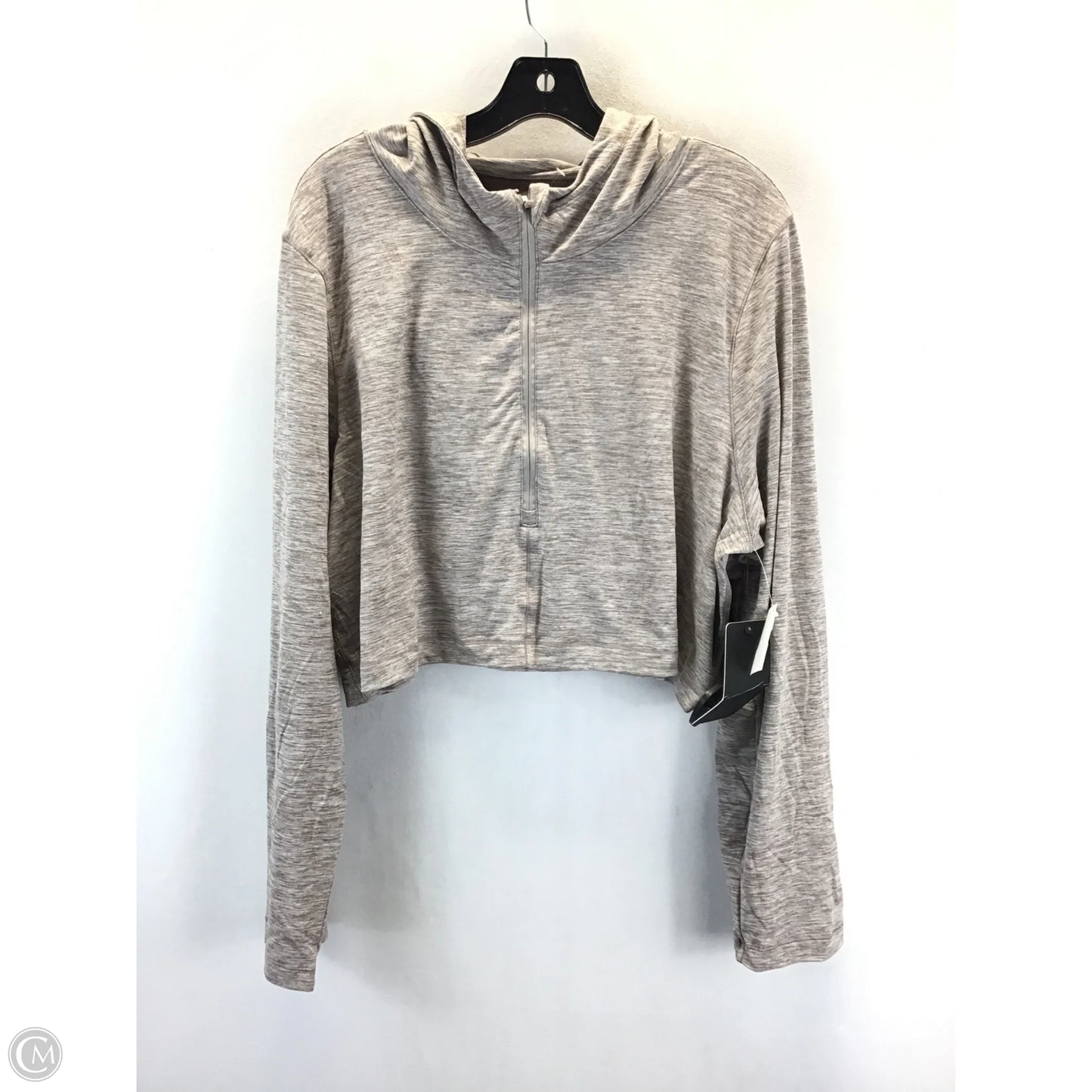 Athletic Jacket By 90 Degrees By Reflex In Brown, Size: Xxl