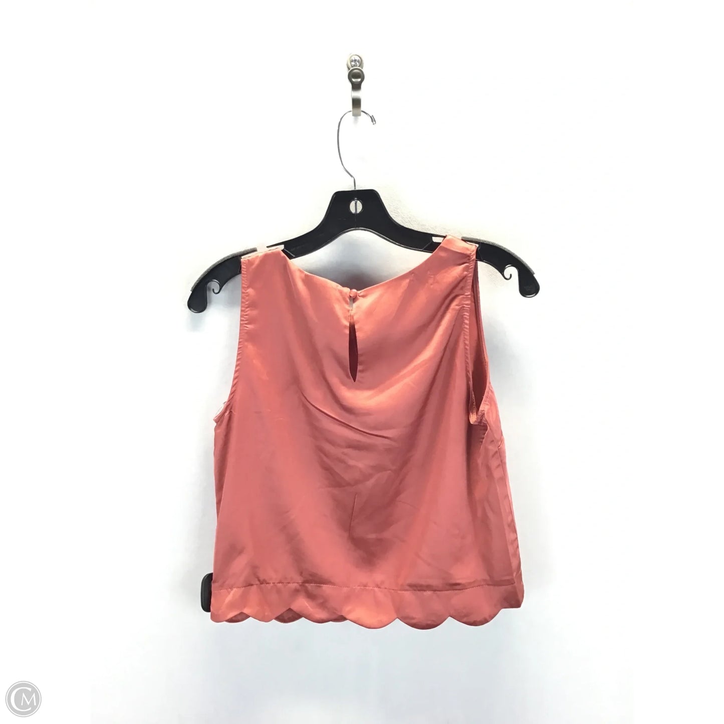 Top Sleeveless By Clothes Mentor In Orange, Size: M