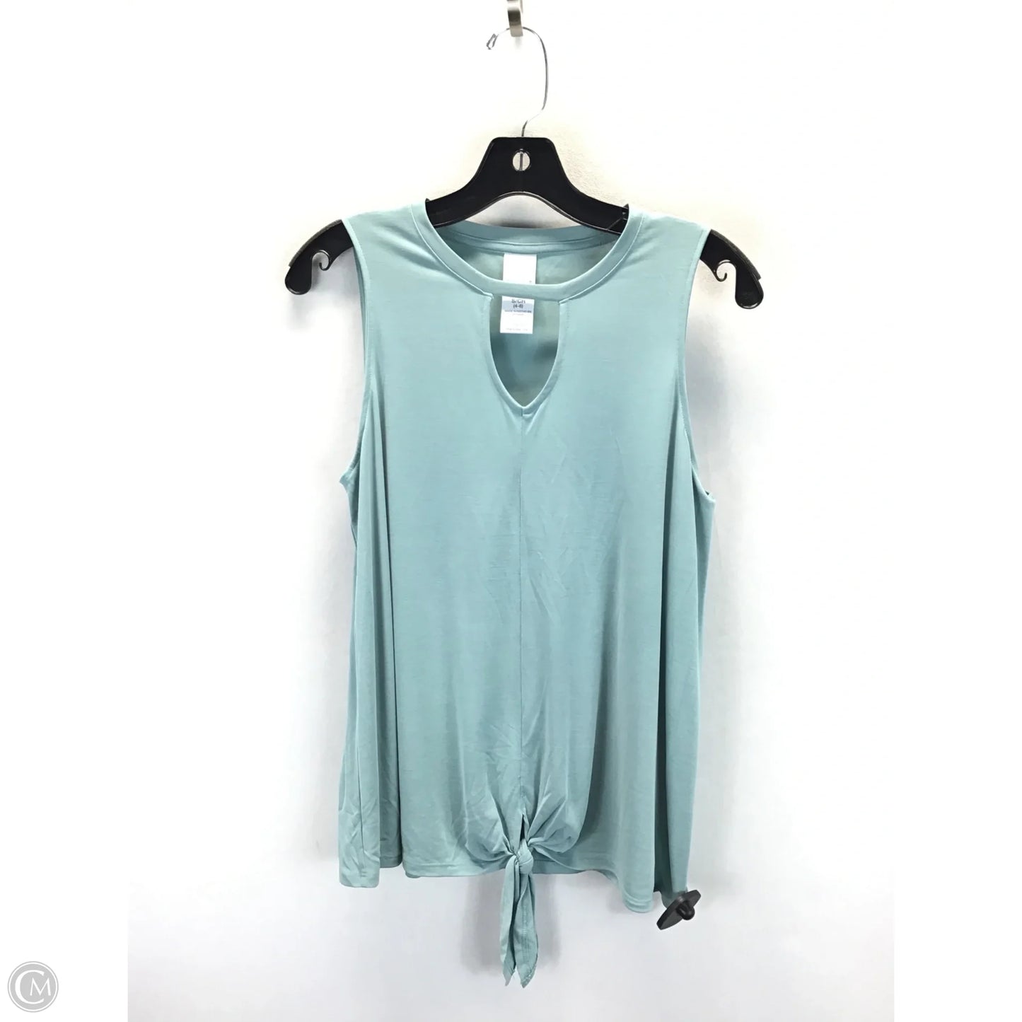 Top Sleeveless By Time And Tru In Blue, Size: S