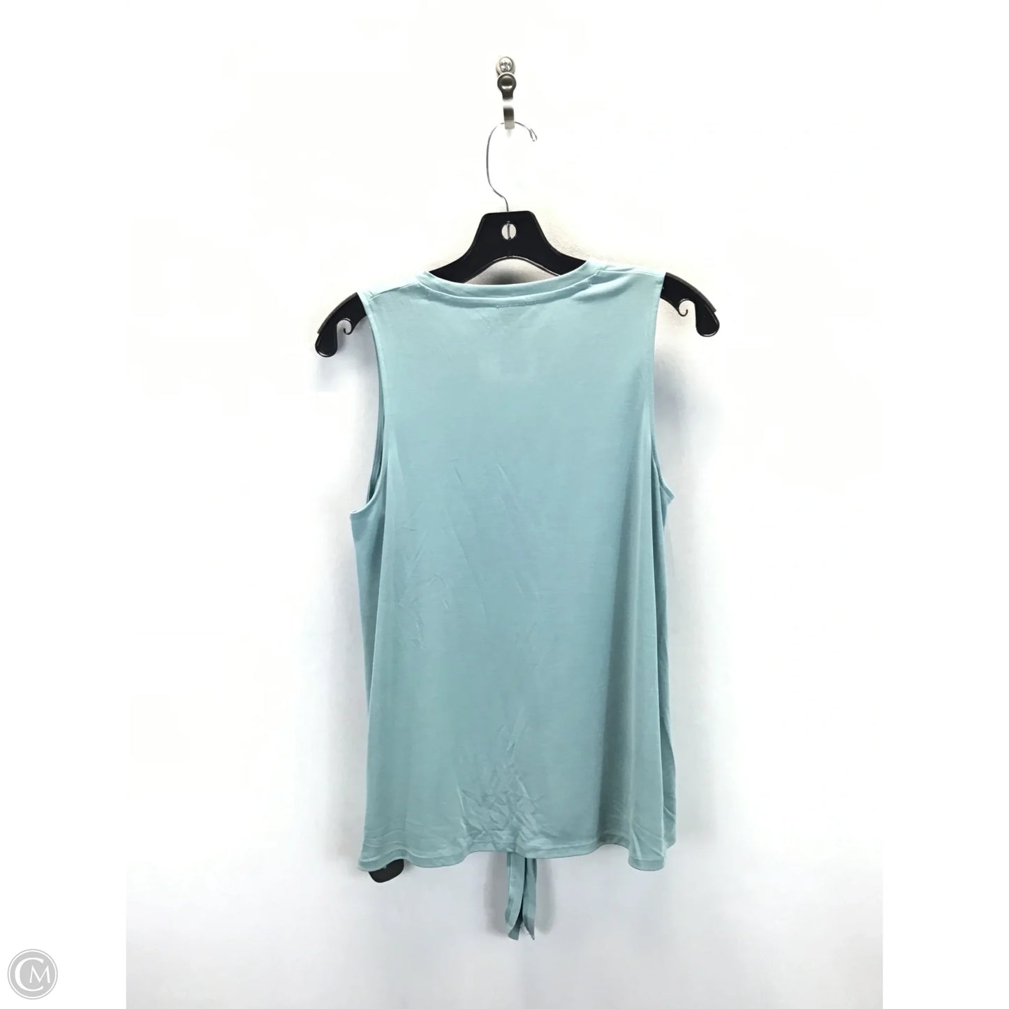 Top Sleeveless By Time And Tru In Blue, Size: S