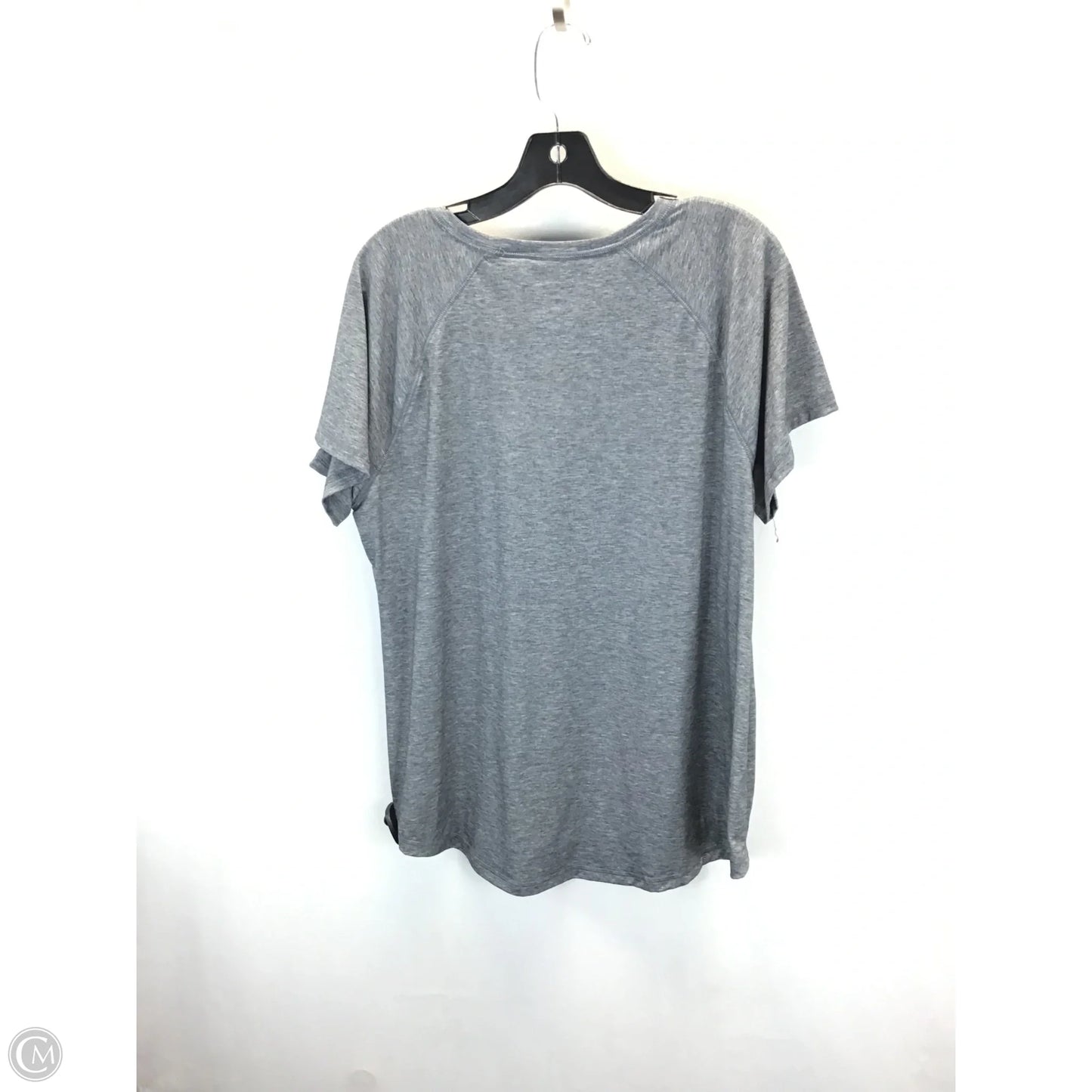Top Short Sleeve By Tek Gear In Grey, Size: Xl