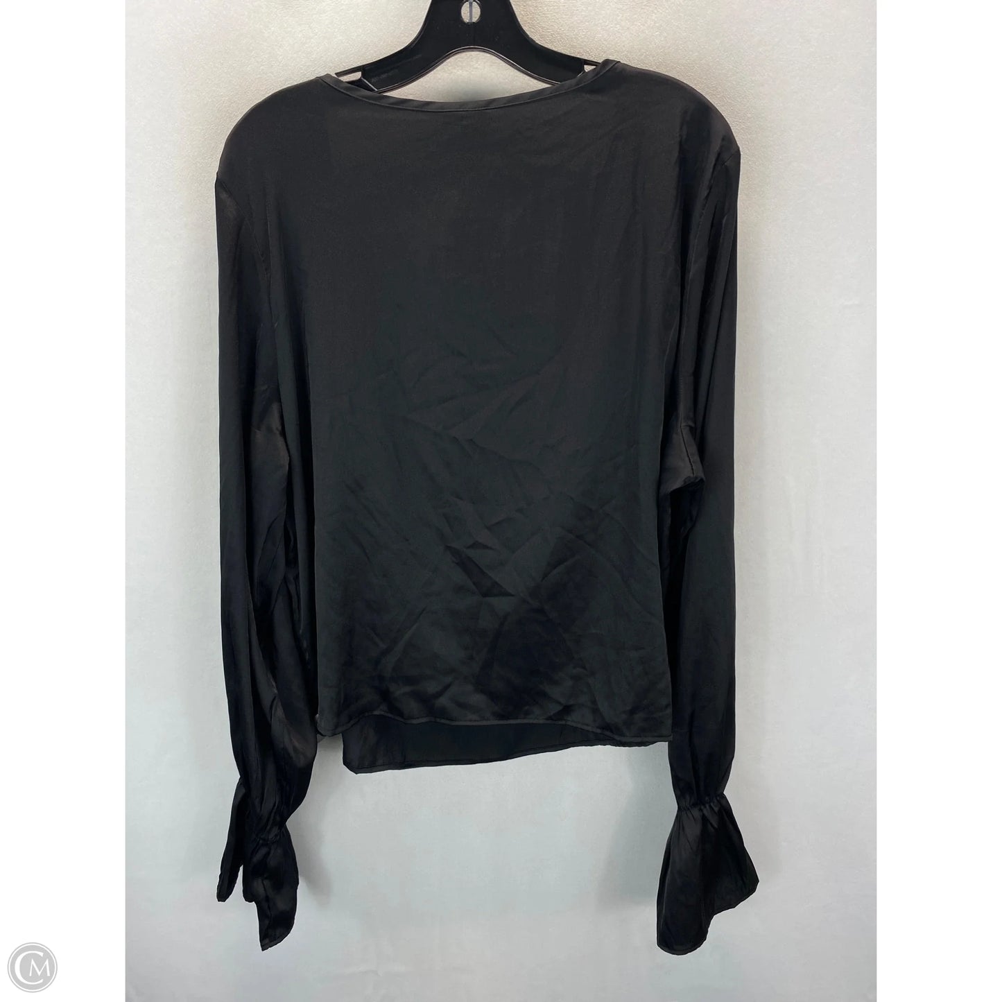 Top Long Sleeve By Shein In Black, Size: 3x