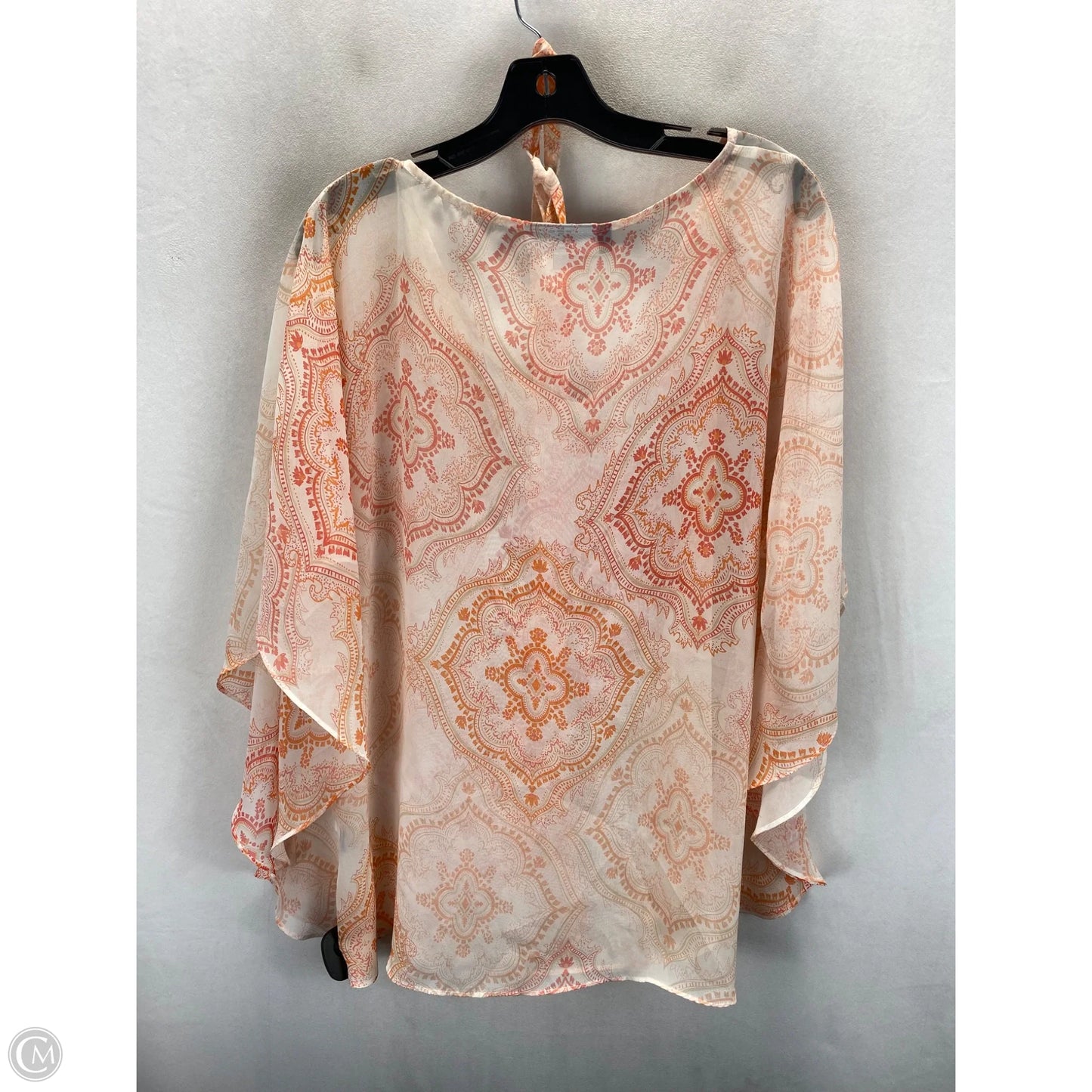 Top Sleeveless By Jennifer Lopez In Peach, Size: M