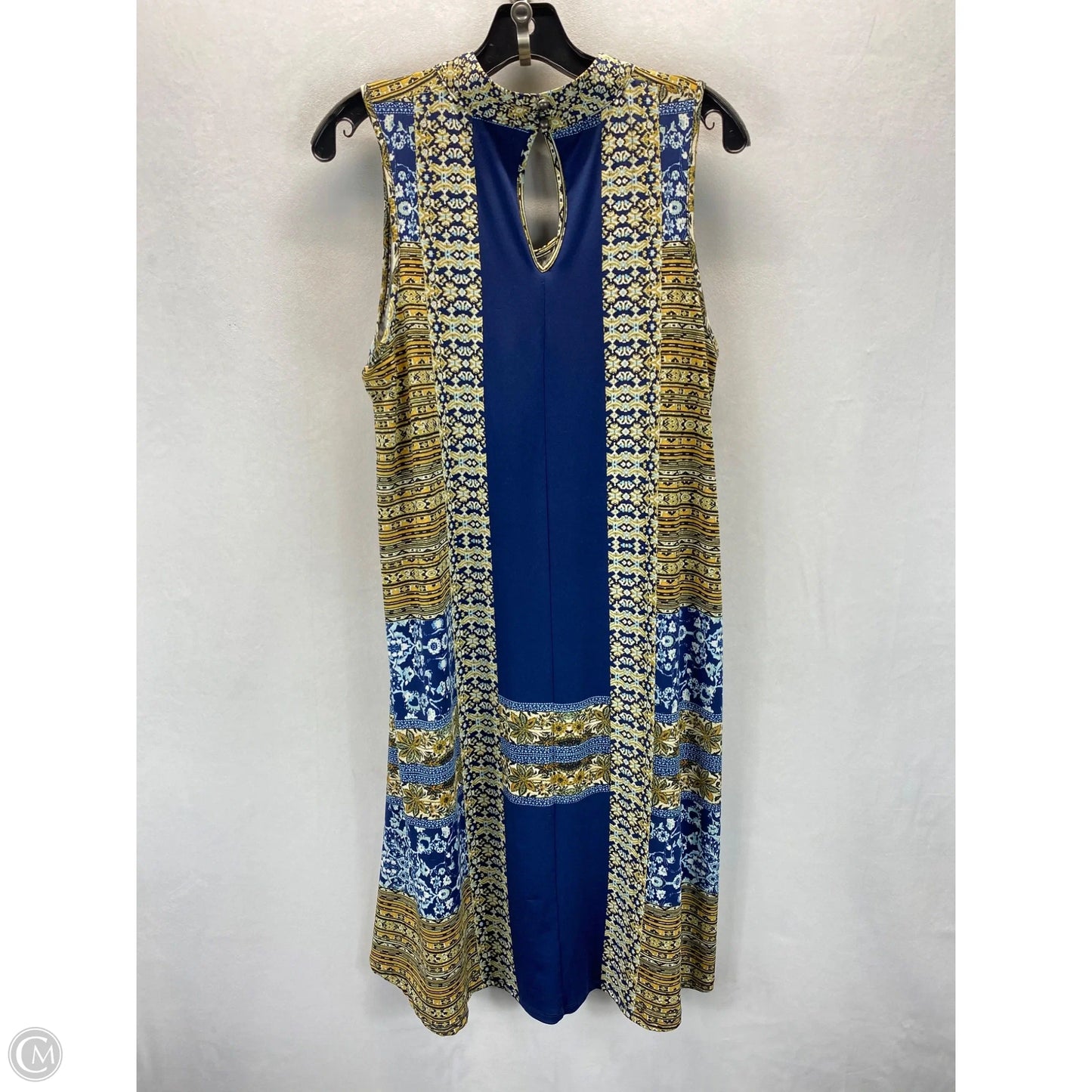Dress Casual Midi By One World In Multi-colored, Size: L