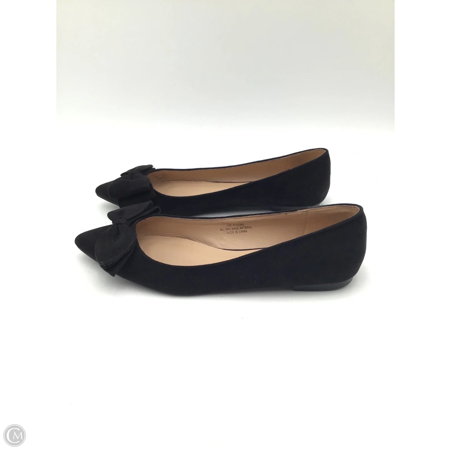 Shoes Flats By Clothes Mentor In Black, Size: 10