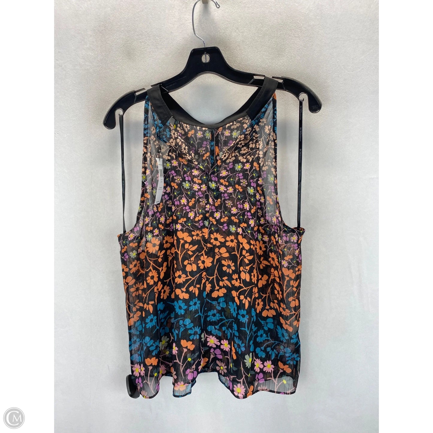 Top Sleeveless By Bcbg In Multi-colored, Size: Xl