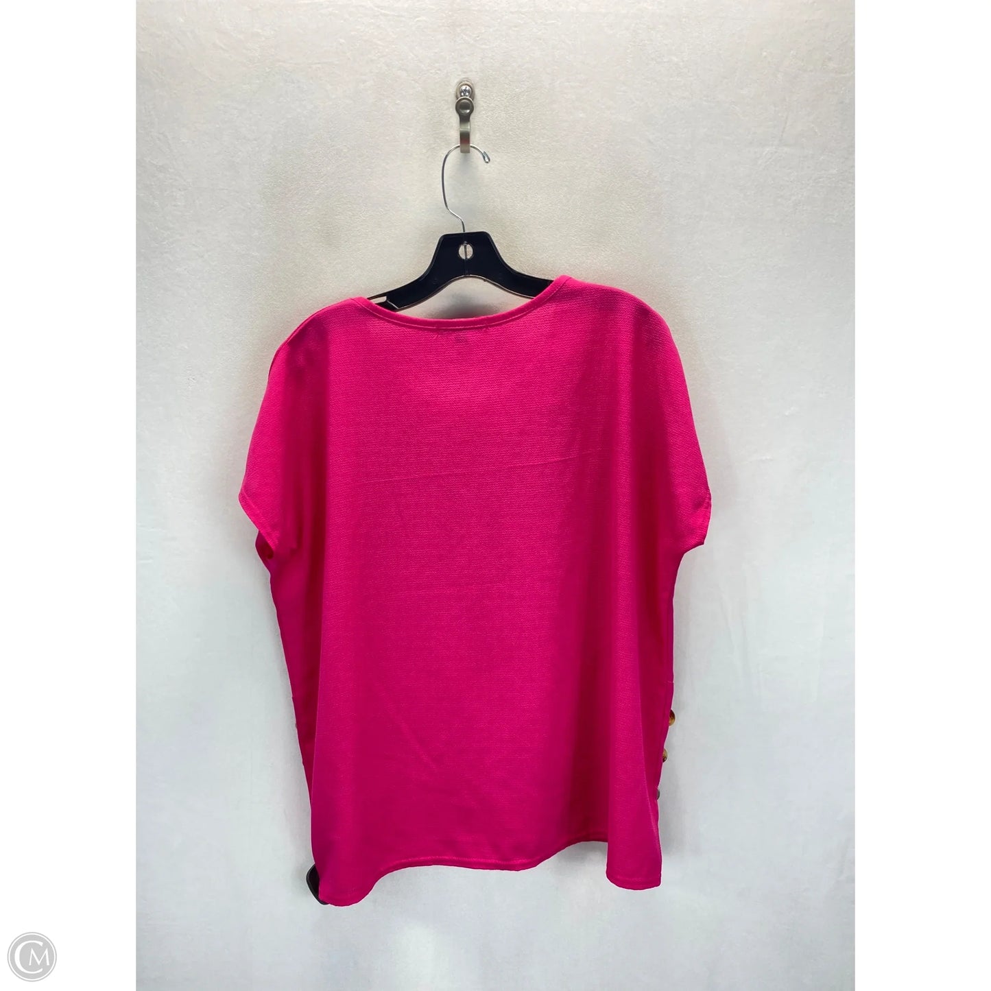 Top Sleeveless By Clothes Mentor In Pink, Size: 1x
