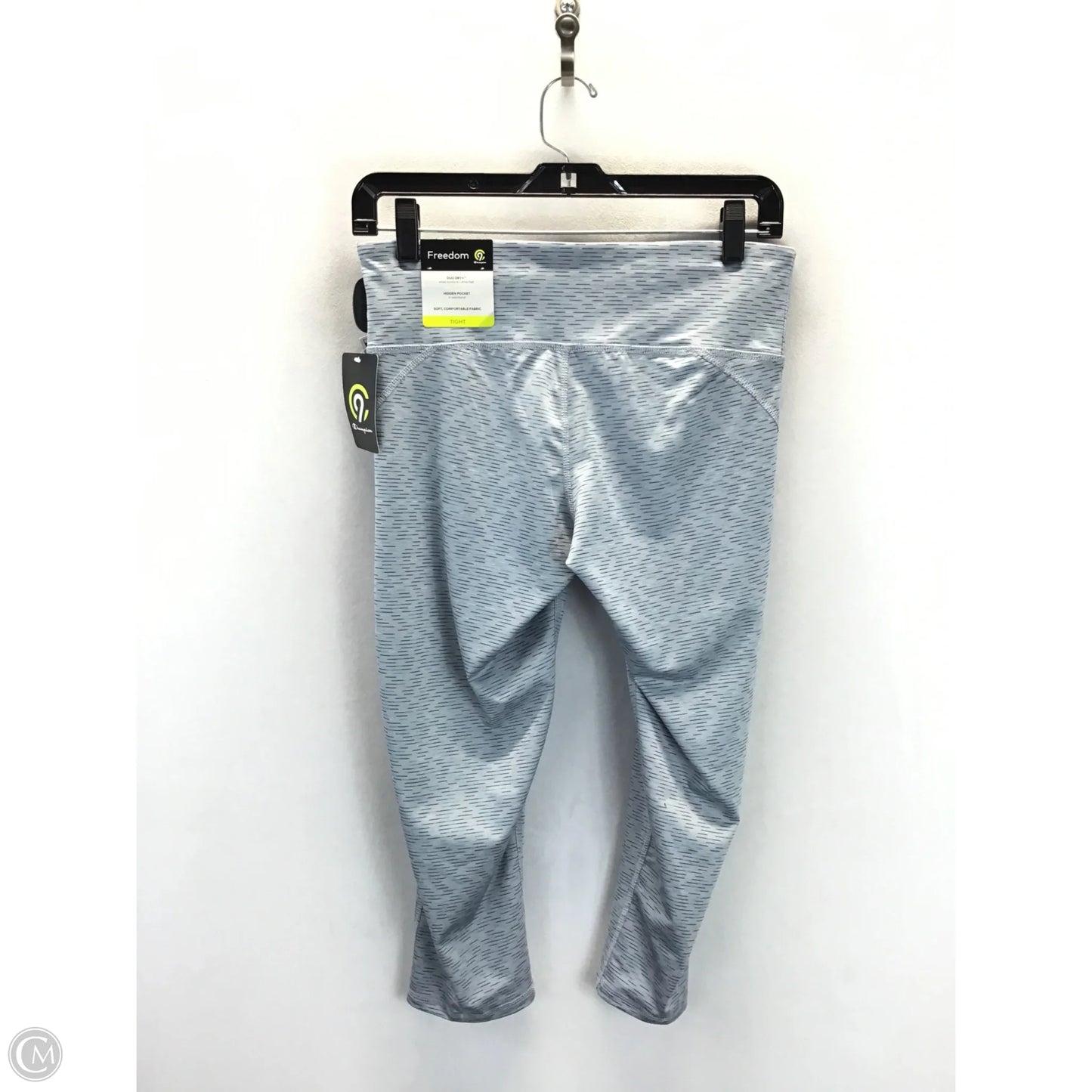 Athletic Leggings By Champion In Grey, Size: M