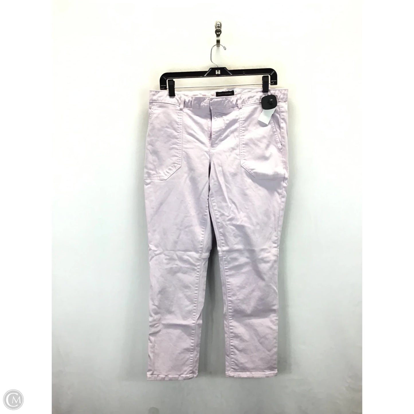 Jeans Straight By Banana Republic In Purple, Size: 10