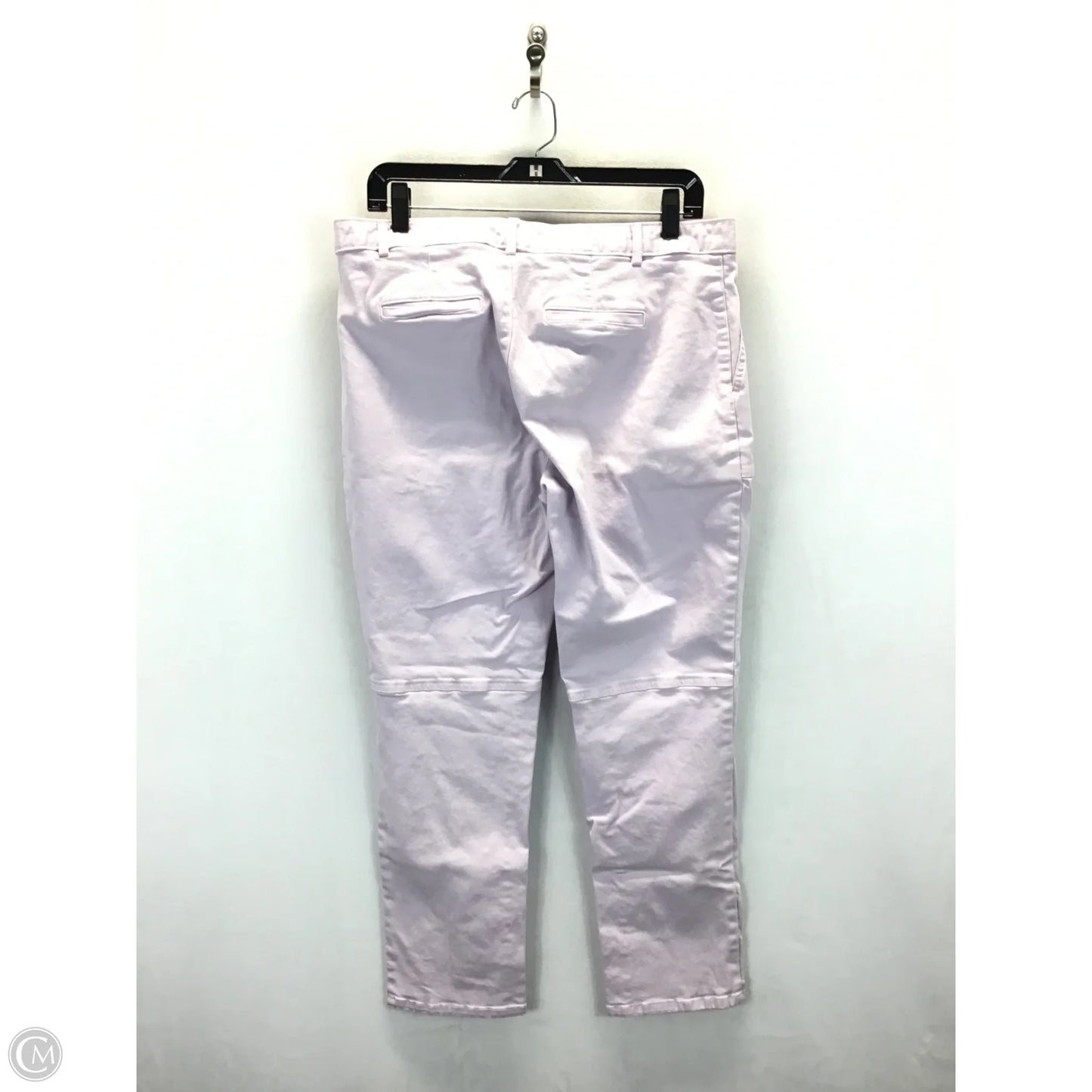 Jeans Straight By Banana Republic In Purple, Size: 10