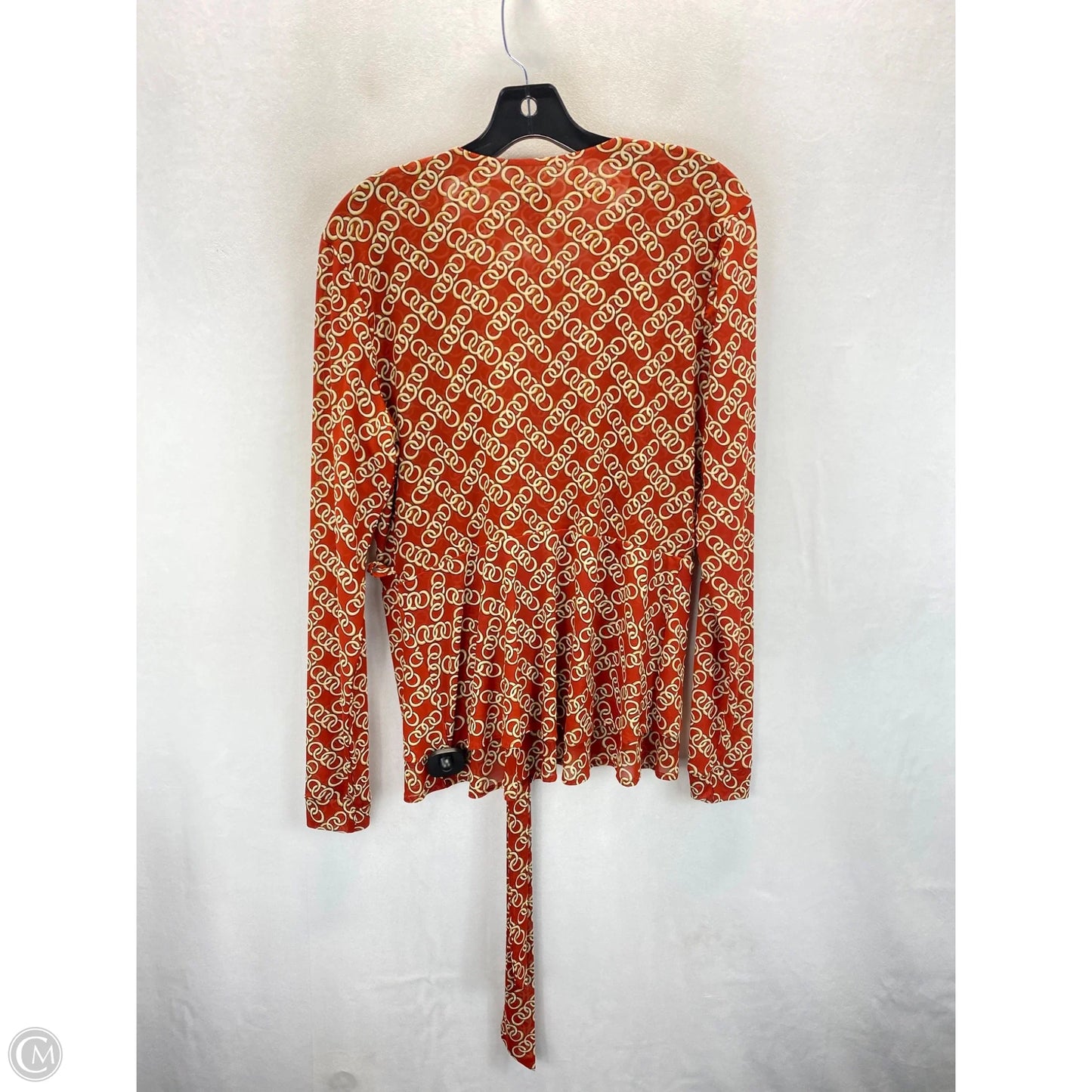 Top Long Sleeve By Cabi In Multi-colored, Size: M