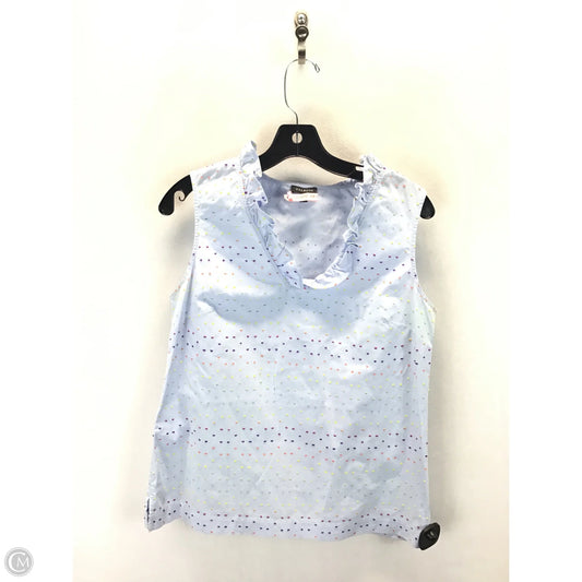 Top Sleeveless By Talbots In Blue, Size: S