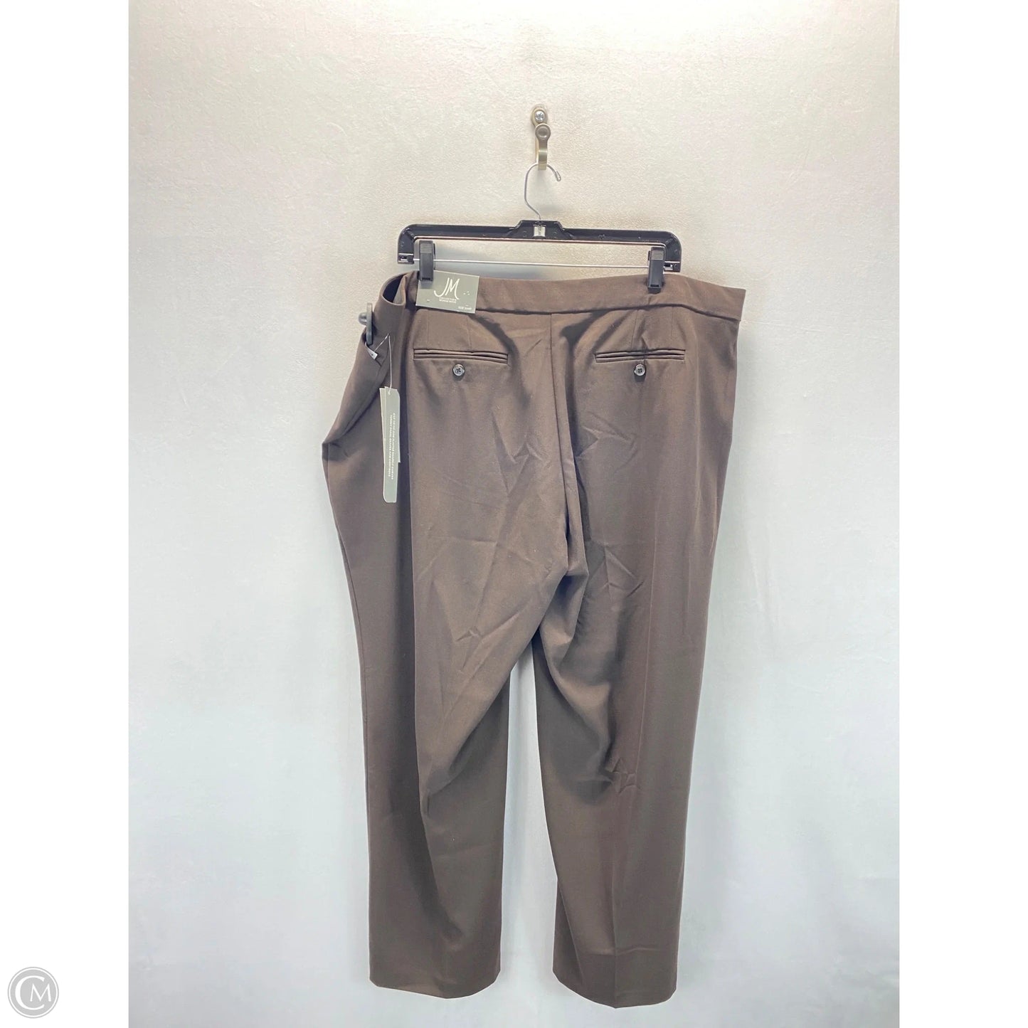 Pants Dress By Jm Collections In Brown, Size: 20