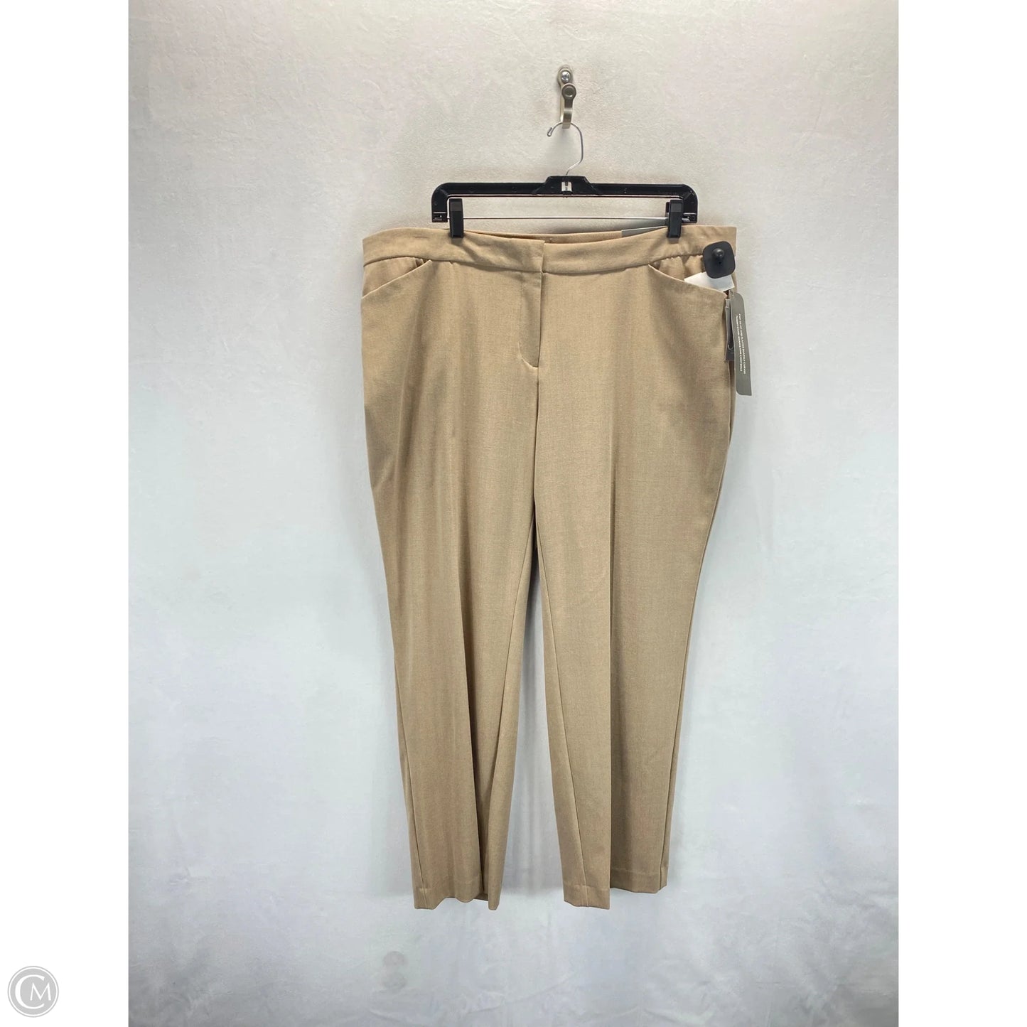 Pants Dress By Jm Collections In Tan, Size: 18