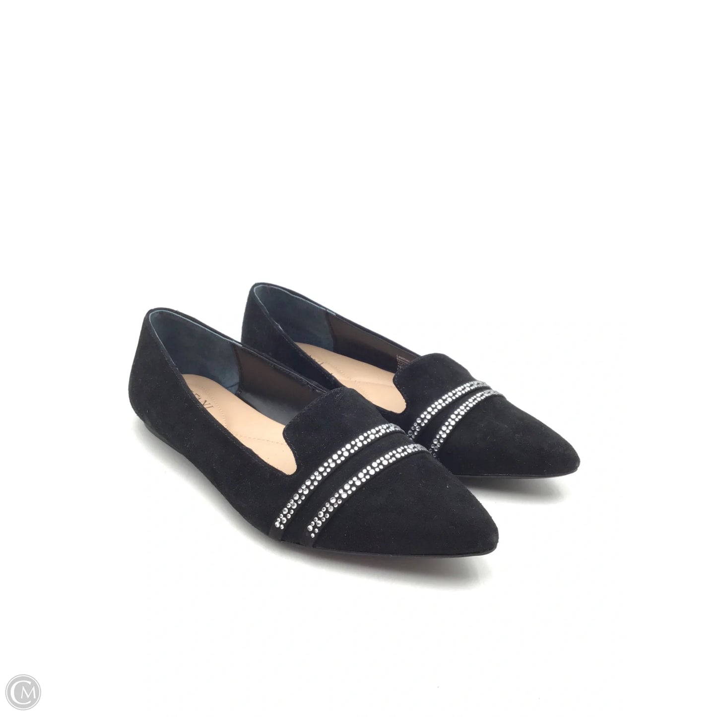 Shoes Flats By Alfani In Black & Silver, Size: 7.5
