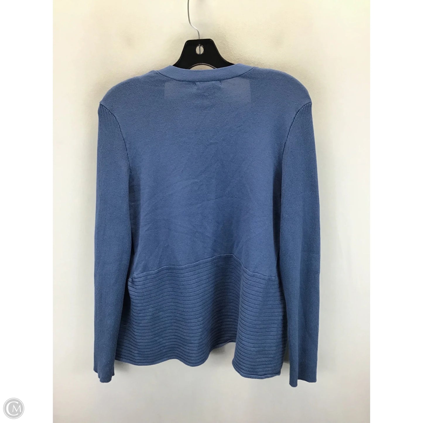 Cardigan By Clothes Mentor In Blue, Size: M