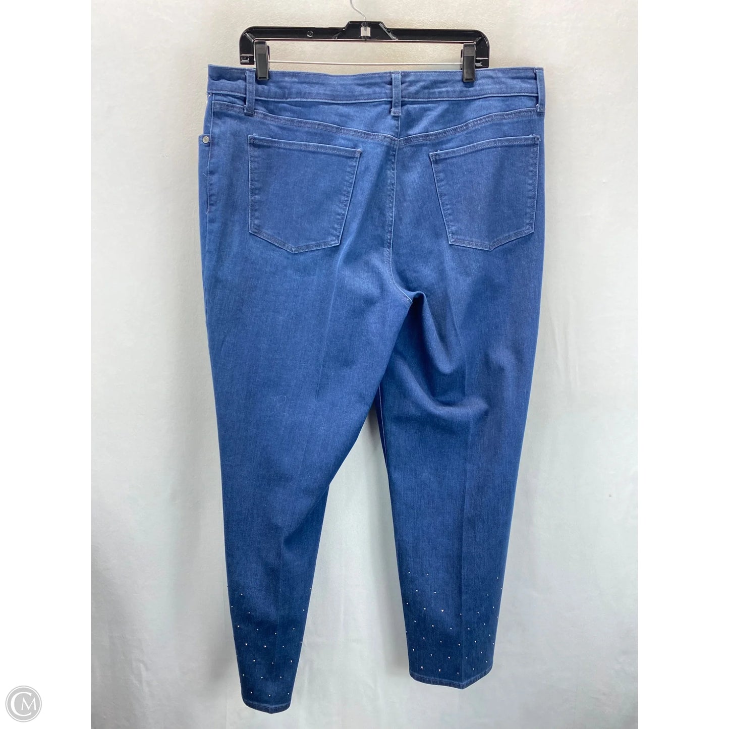 Jeans Straight By Talbots In Blue, Size: 18