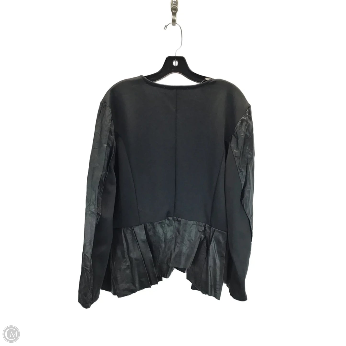 Top Long Sleeve By Ashley Stewart In Black, Size: 18
