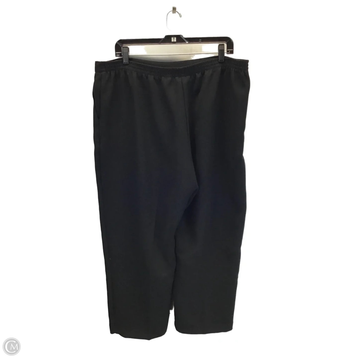 Pants Dress By Alfred Dunner In Black, Size: 18