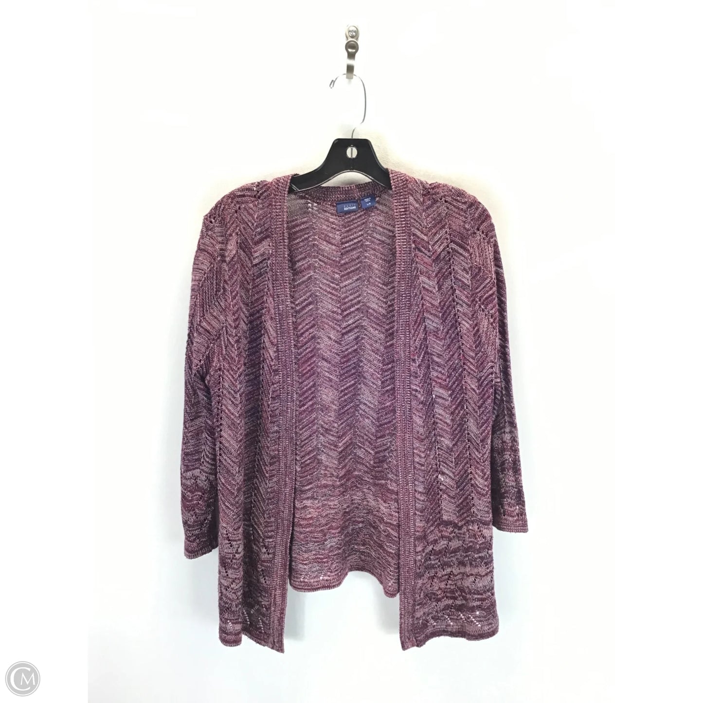 Cardigan By Basic Editions In Multi-colored, Size: L