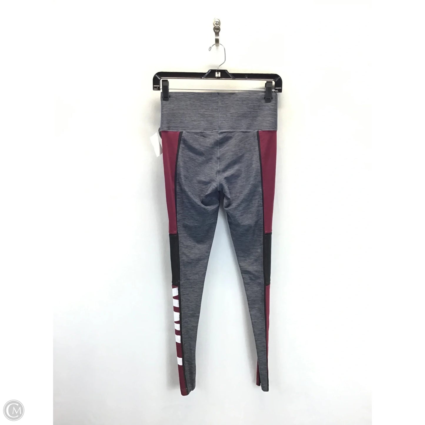 Athletic Leggings By Pink In Grey, Size: Xs