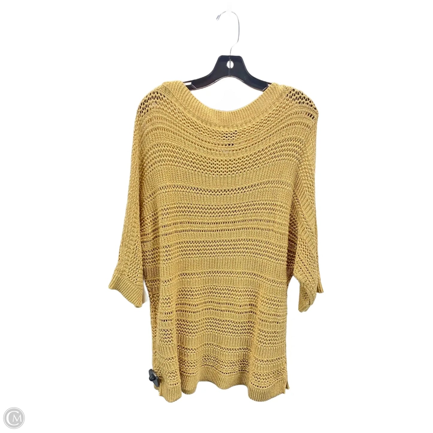 Sweater By Clothes Mentor In Tan, Size: Xl