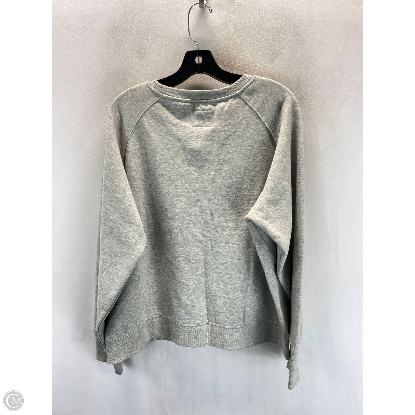 Sweatshirt Crewneck By Champion In Grey, Size: Xxl
